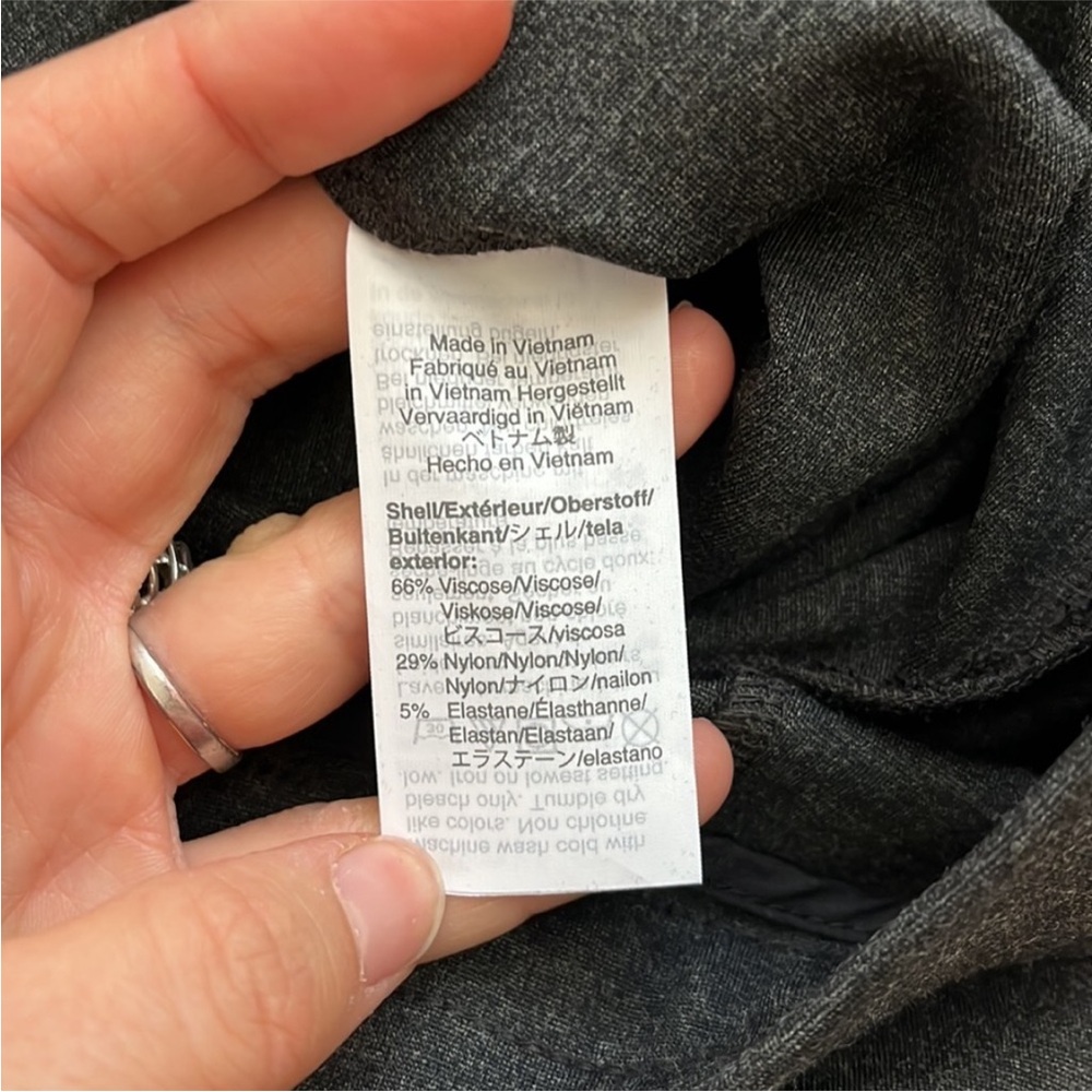 J crew Pixie pant Any Day in stretch ponte size XSP in grey - Picture 6 of 8